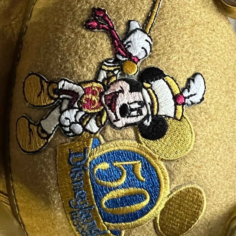 50th Anniversary Mickey Hat Disneyland Resort Hats Gold Mickey Mouse Ears
